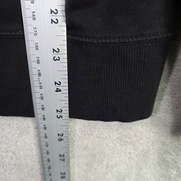 Womens Calvin Klein Black Hooded Pullover & Lounge Pants Set Cotton Blend XL - Picture 7 of 14